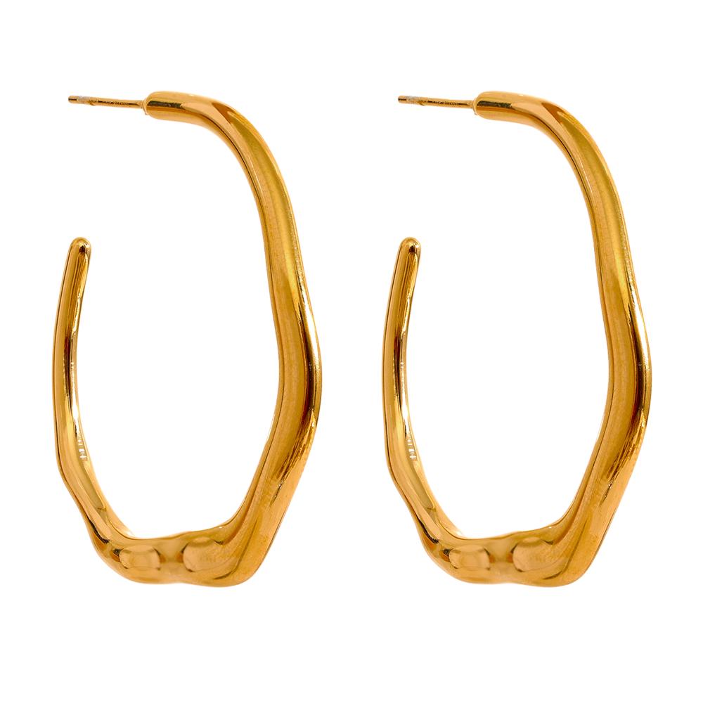 Yhpup Minimalist Stainless Steel Geometric Chic Earrings Waterproof Metal Gold Plated Simple Daily High Quality Jewelry Gift
Yhpup Minimalist Stainless Steel Geometric Chic Earrings Waterproof Metal Gold Plated Simple Daily High Quality Jewelry Gift