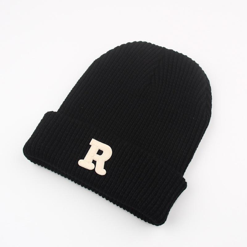 Korean-style fashion knitted wool hat for women, autumn and winter casual versatile, face-slimming, warm, windproof, embroidered beanie Average Size
Korean-style fashion knitted wool hat for women, autumn and winter casual versatile, face-slimming, warm, windproof, embroidered beanie Average Size