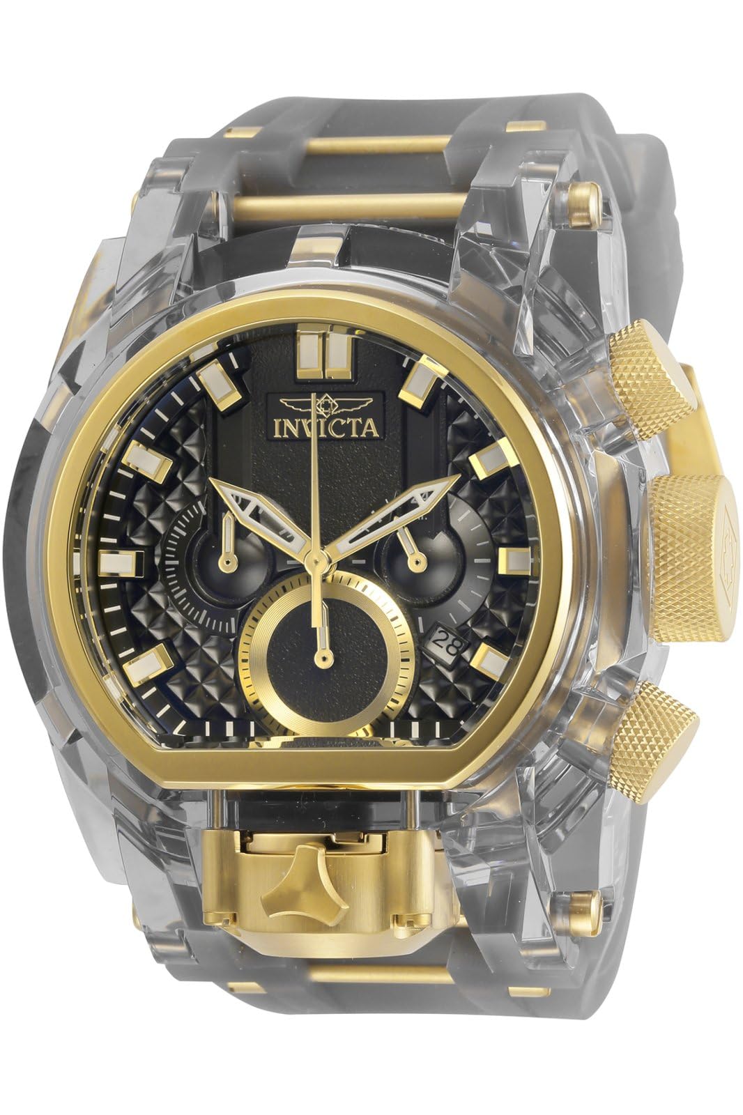 Invicta Bolt Stainless Steel Quartz Watch with Silicone 34 Men s Strap, Grey, (Model 29999) сірий колір
Invicta Bolt Stainless Steel Quartz Watch with Silicone 34 Men s Strap, Grey, (Model 29999) сірий колір