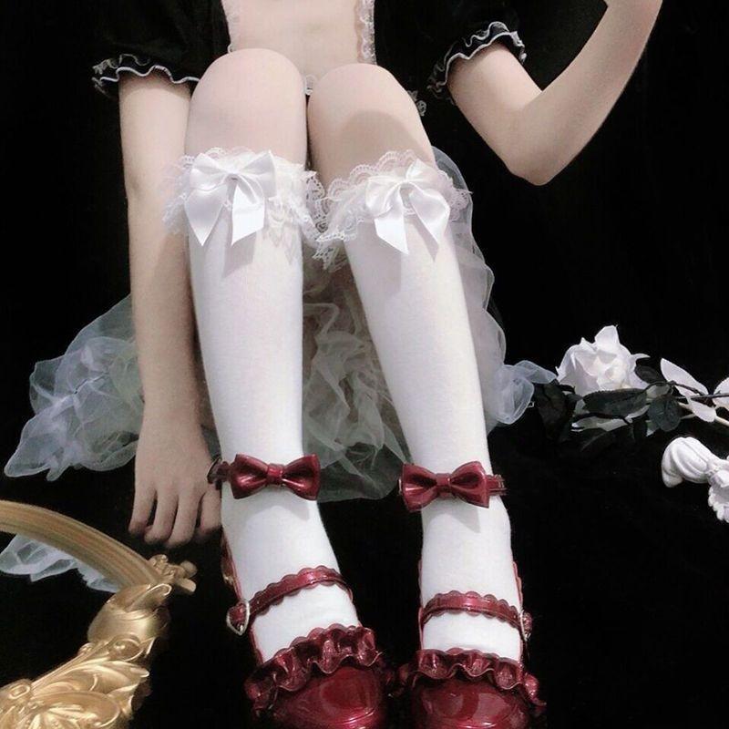 Japanese Black Lace Bow Half-cut Medium Tube Women s Socks Lolita Lace Student Versatile Soft Sister Jk Calf Socks average size
Japanese Black Lace Bow Half-cut Medium Tube Women s Socks Lolita Lace Student Versatile Soft Sister Jk Calf Socks average size