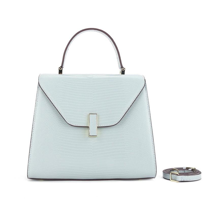 Lizard Pattern Cowhide Bag Authentic Leather Animal Niche Handbag Fashionable Light Luxury One-shoulder Cross-body Women Length 25x thickness 12x height 21cm светло-синий
Lizard Pattern Cowhide Bag Authentic Leather Animal Niche Handbag Fashionable Light Luxury One-shoulder Cross-body Women Length 25x thickness 12x height 21cm светло-синий