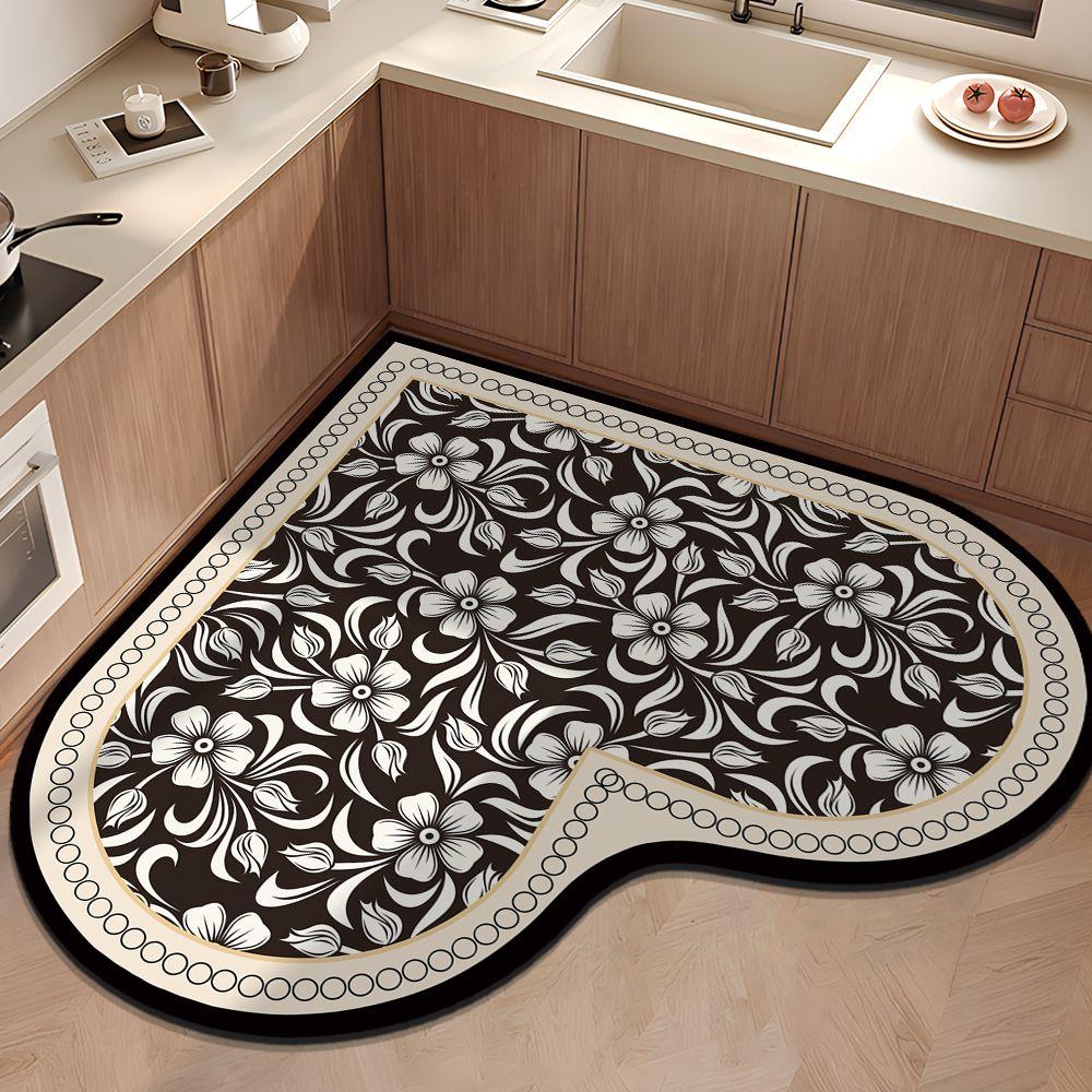 Милый коврик в форме сердца, впитывающий грязь, устойчивый к износу и скольжению для кухни и ванной комнаты 100 * 100cm
Милый коврик в форме сердца, впитывающий грязь, устойчивый к износу и скольжению для кухни и ванной комнаты 100 * 100cm