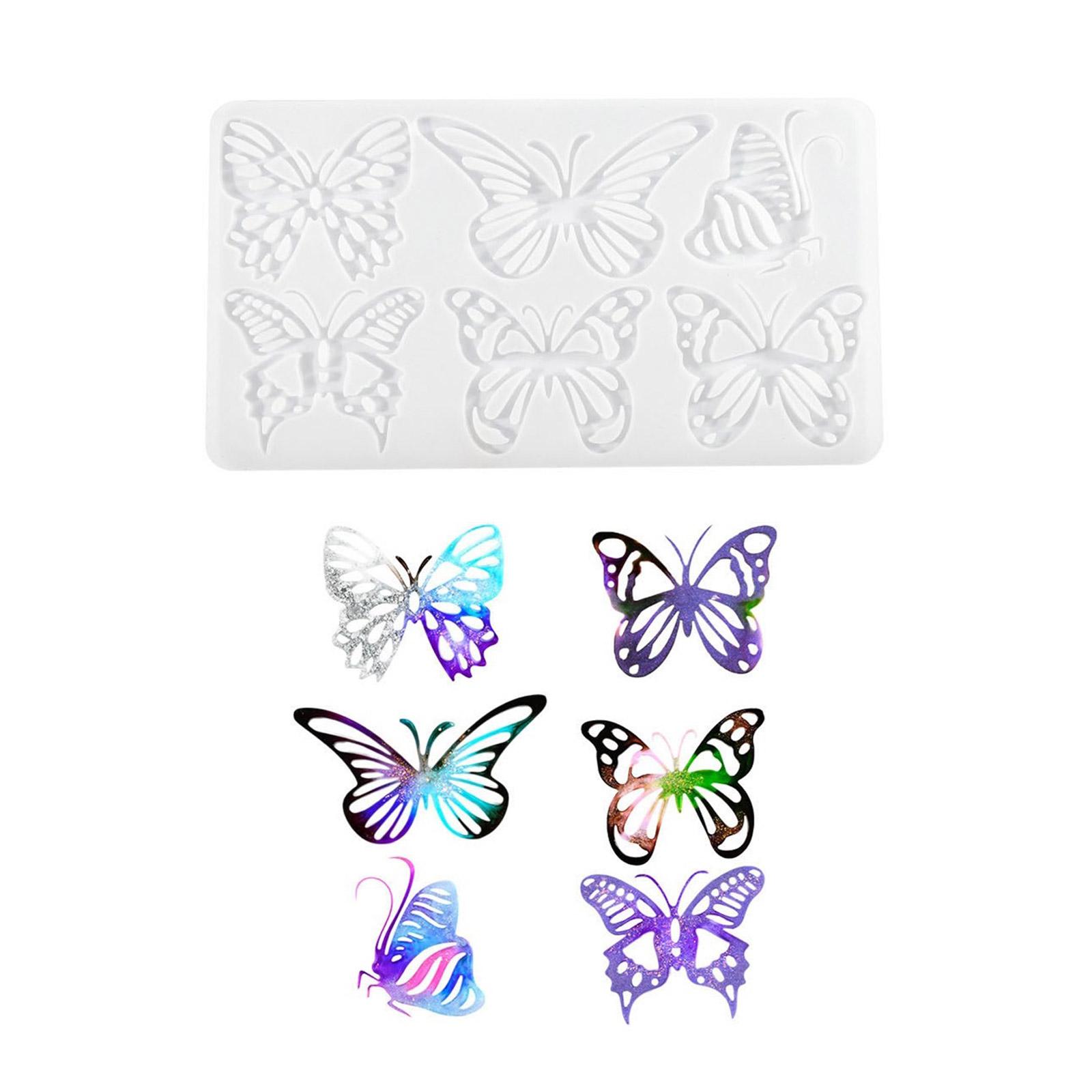 6 Butterfly Pendant Epoxy Resin Mold Jewelry Casting Silicone Mould for DIY Keychain Craft Necklace Pendant Supplies 1
6 Butterfly Pendant Epoxy Resin Mold Jewelry Casting Silicone Mould for DIY Keychain Craft Necklace Pendant Supplies 1