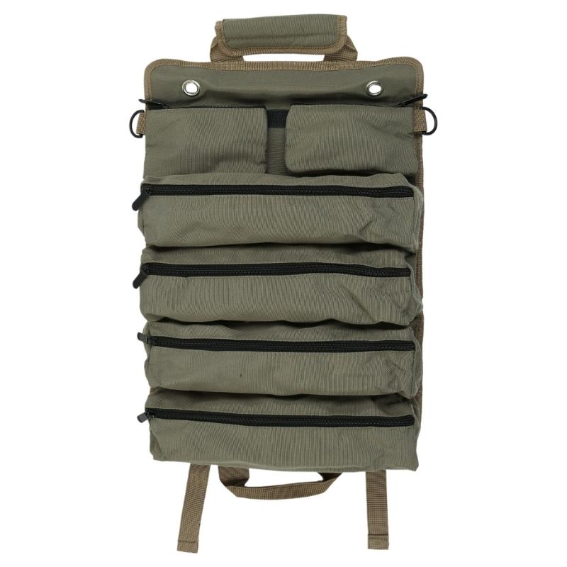 Сверхмощная свернутая сумка для инструментов, многоцелевая оксфордская свернутая сумка для инструментов, органайзеры для плотников, органайзеры для гаечных ключей 1
Сверхмощная свернутая сумка для инструментов, многоцелевая оксфордская свернутая сумка для инструментов, органайзеры для плотников, органайзеры для гаечных ключей 1