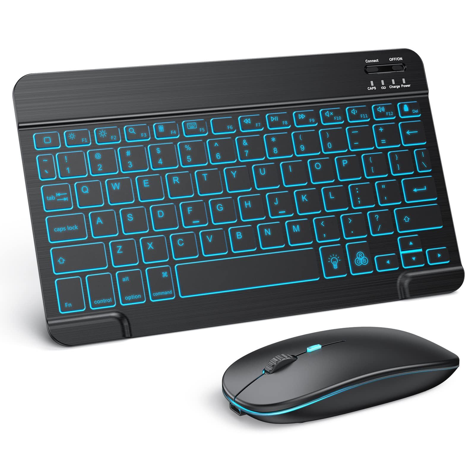 Bluetooth keyboard and mouse for and smartphone English and compatible with and mini keyboards iPad, tablet, iPhone, compatible, backlit, Type-C
Bluetooth keyboard and mouse for and smartphone English and compatible with and mini keyboards iPad, tablet, iPhone, compatible, backlit, Type-C