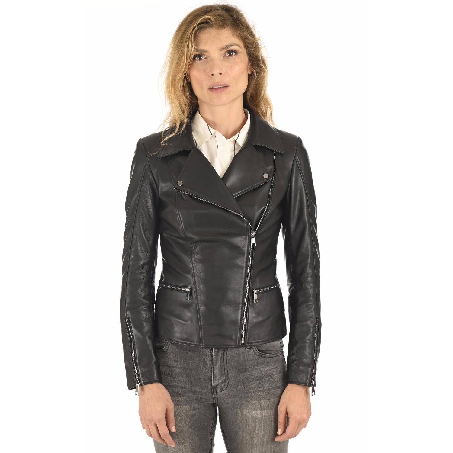 SKINOUTFIT Women s Leather Jacket Genuine Lambskin Biker Motorcycle Slim Fit Black Coat XXL чорний
SKINOUTFIT Women s Leather Jacket Genuine Lambskin Biker Motorcycle Slim Fit Black Coat XXL чорний