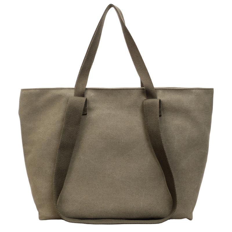Canvas Tote Bag Student Commuter Shoulder Bag зелений
Canvas Tote Bag Student Commuter Shoulder Bag зелений