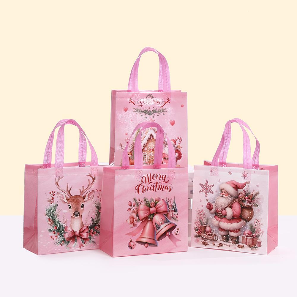 StoBag Pink Christmas Gift Wrapping Bags Luxury Designer Bags Santa Reindeer Bell Candy Non Woven Packaging Bags for Sweets Use 30pcs&22x11x23cm
StoBag Pink Christmas Gift Wrapping Bags Luxury Designer Bags Santa Reindeer Bell Candy Non Woven Packaging Bags for Sweets Use 30pcs&22x11x23cm