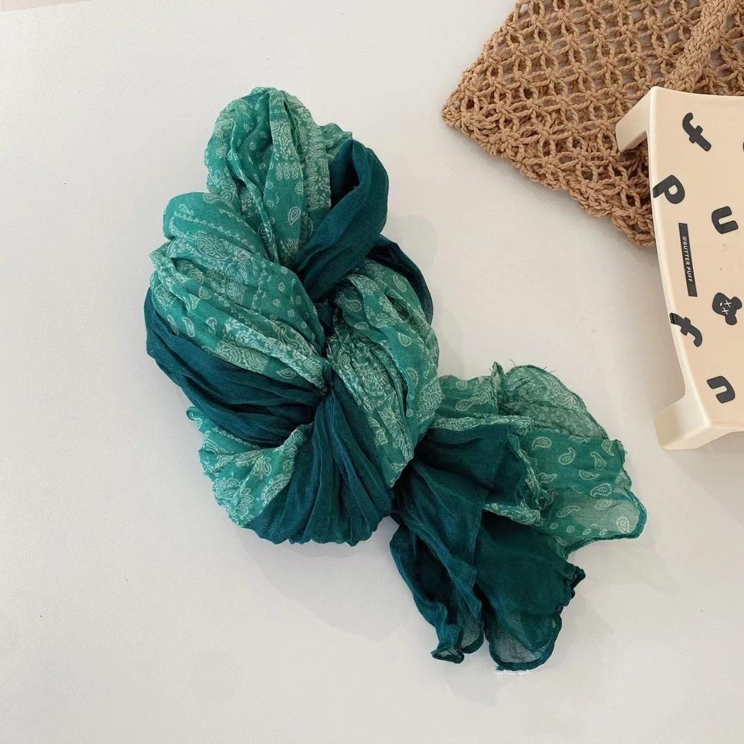 Scarf Literary And Retro Versatile Thin Printed Pleated Cotton And Linen Shawl Twist Women S Autumn And Winter Cashew Cover
Scarf Literary And Retro Versatile Thin Printed Pleated Cotton And Linen Shawl Twist Women S Autumn And Winter Cashew Cover