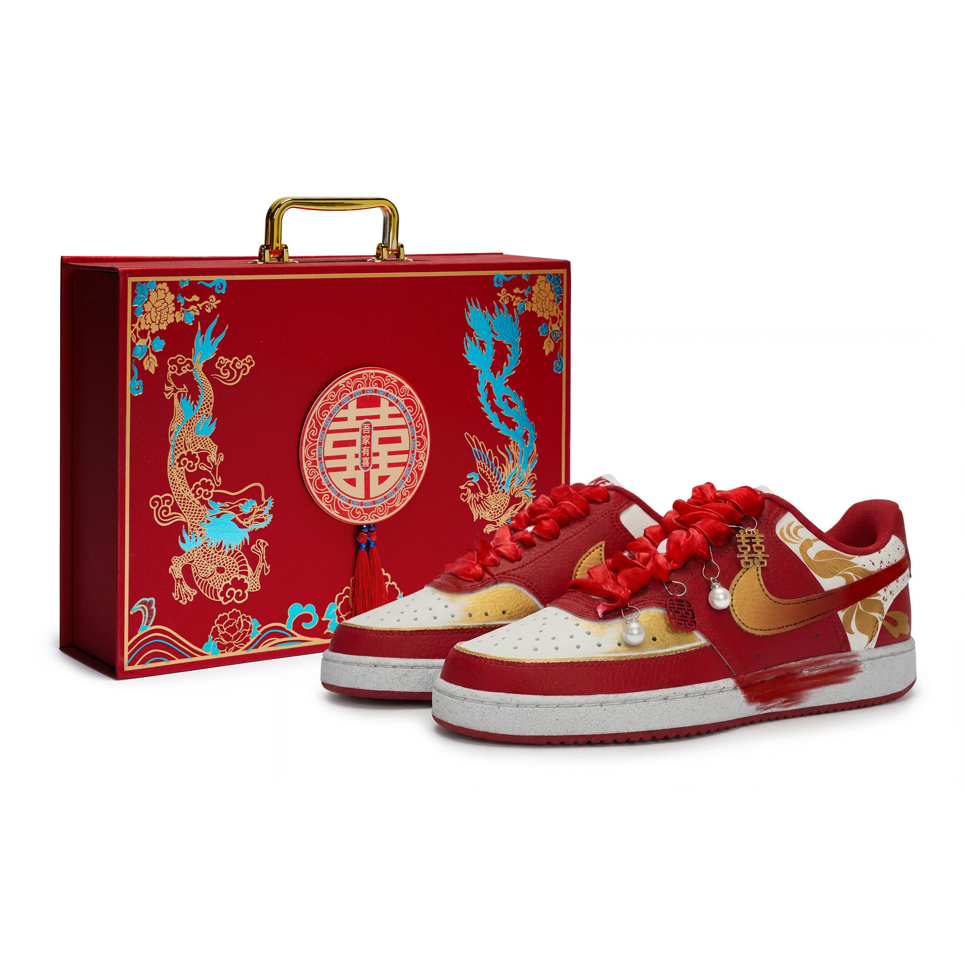 Nike Court Vision Low Skateboard Shoes Women s Low Top White/Red/Gold DH3158-602(Team80-SBOX) 38.5
Nike Court Vision Low Skateboard Shoes Women s Low Top White/Red/Gold DH3158-602(Team80-SBOX) 38.5