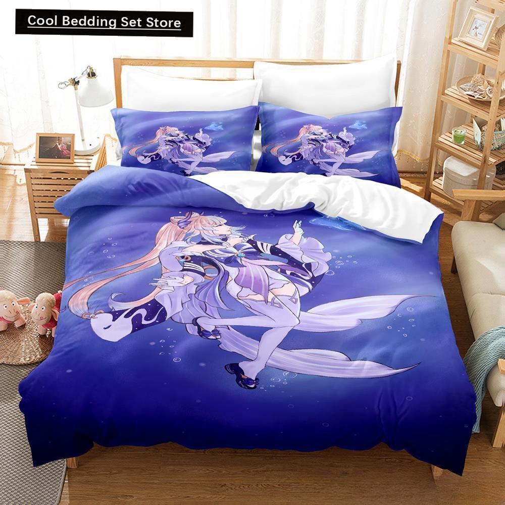 Genshin Impact Sangonomiya Kokomi Комплект постельного белья из трех предметов с рисунком аниме для взрослых и детей, для спальни, пододеяльники, наборы 3D Kawaii Girls EU single(135x200cm)
Genshin Impact Sangonomiya Kokomi Комплект постельного белья из трех предметов с рисунком аниме для взрослых и детей, для спальни, пододеяльники, наборы 3D Kawaii Girls EU single(135x200cm)