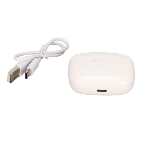 Наушники Smart Touch Bluetooth 5.1 с мощным сигналом и низким уровнем потерь, портативные беспроводные наушники HiFi для использования на открытом воздухе, белые White
Наушники Smart Touch Bluetooth 5.1 с мощным сигналом и низким уровнем потерь, портативные беспроводные наушники HiFi для использования на открытом воздухе, белые White