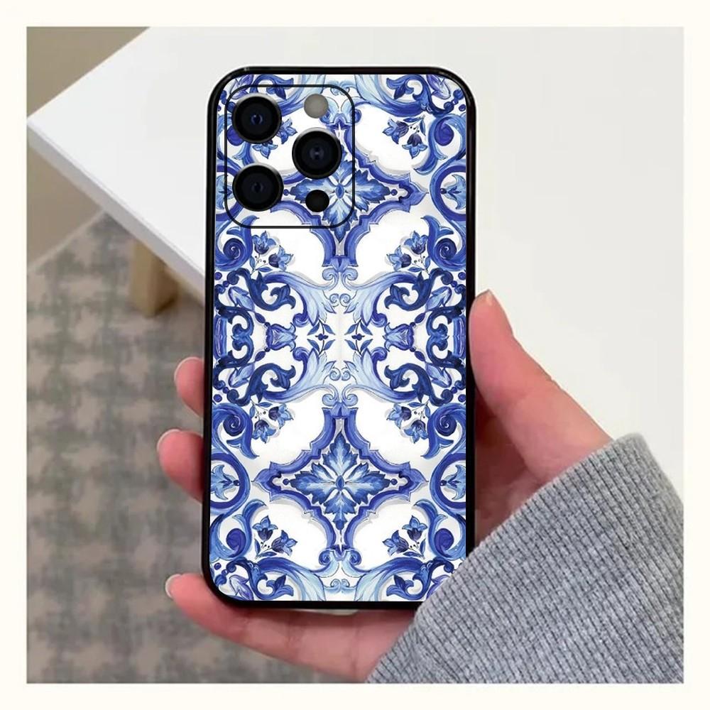 Azulejo Case ceramic glazed tile Phone Case For Apple iPhone 15,14,13,12,11,Pro,X,XS,Max,XR,Plus,Mini Soft Black Cover iPhone13mini
Azulejo Case ceramic glazed tile Phone Case For Apple iPhone 15,14,13,12,11,Pro,X,XS,Max,XR,Plus,Mini Soft Black Cover iPhone13mini