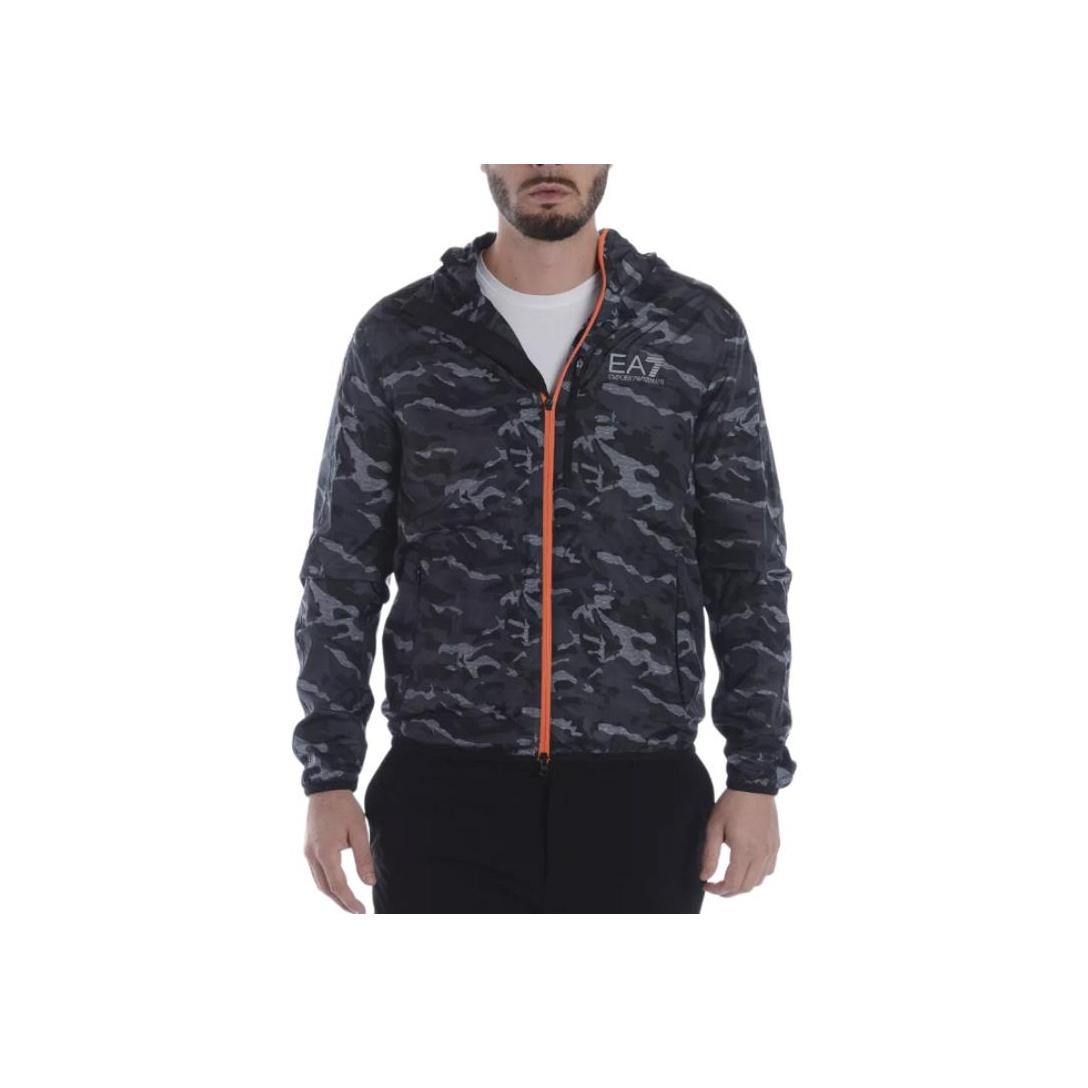 Emporio Armani Camouflage Print Hooded Zip Jacket Men jackets Gray 6ZPB55-PN28Z-2922 S
Emporio Armani Camouflage Print Hooded Zip Jacket Men jackets Gray 6ZPB55-PN28Z-2922 S