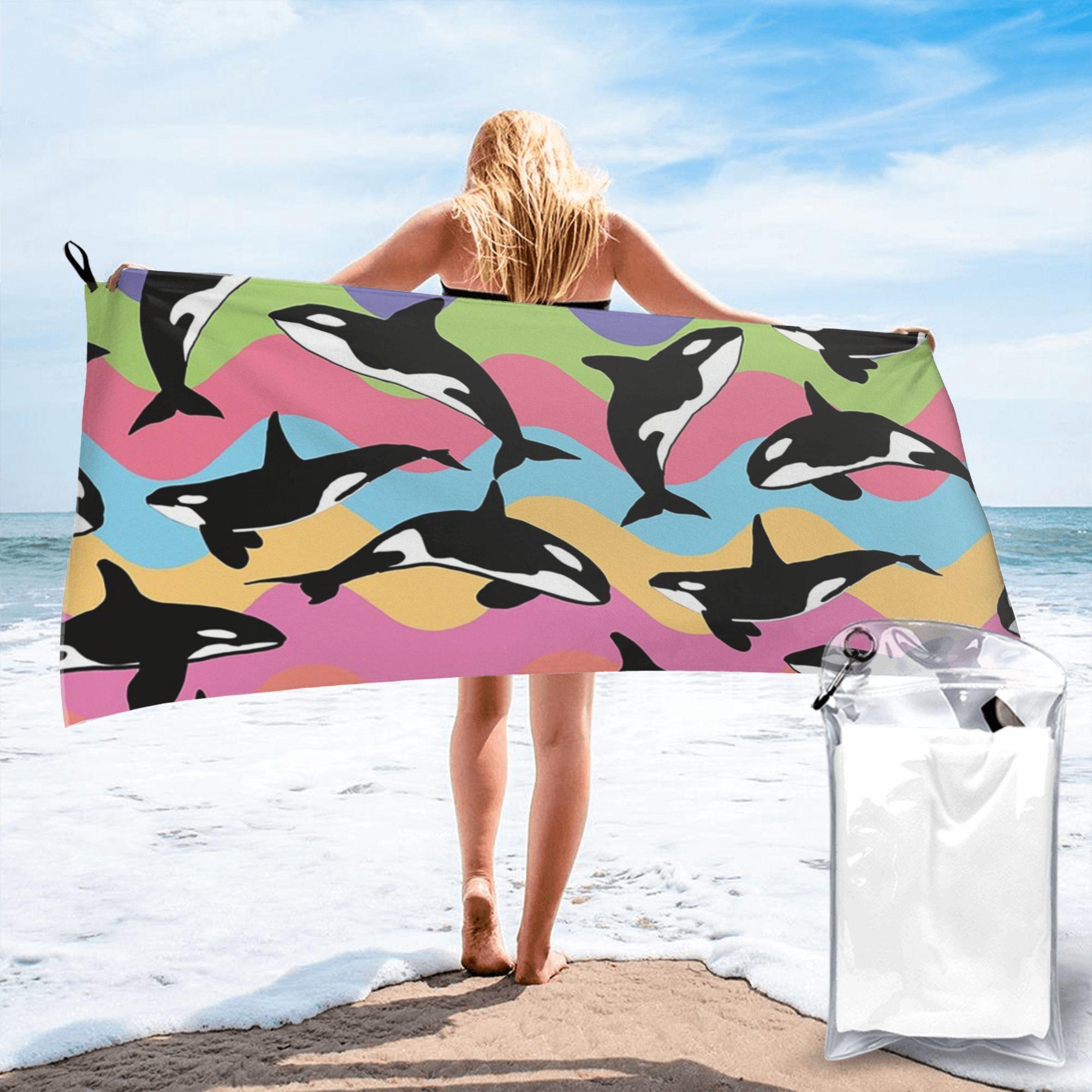 orca killer whale Beach Towel Soft Microfiber Quick Dry Absorbent Quick Towels For Bath W40*H60(CM)
orca killer whale Beach Towel Soft Microfiber Quick Dry Absorbent Quick Towels For Bath W40*H60(CM)