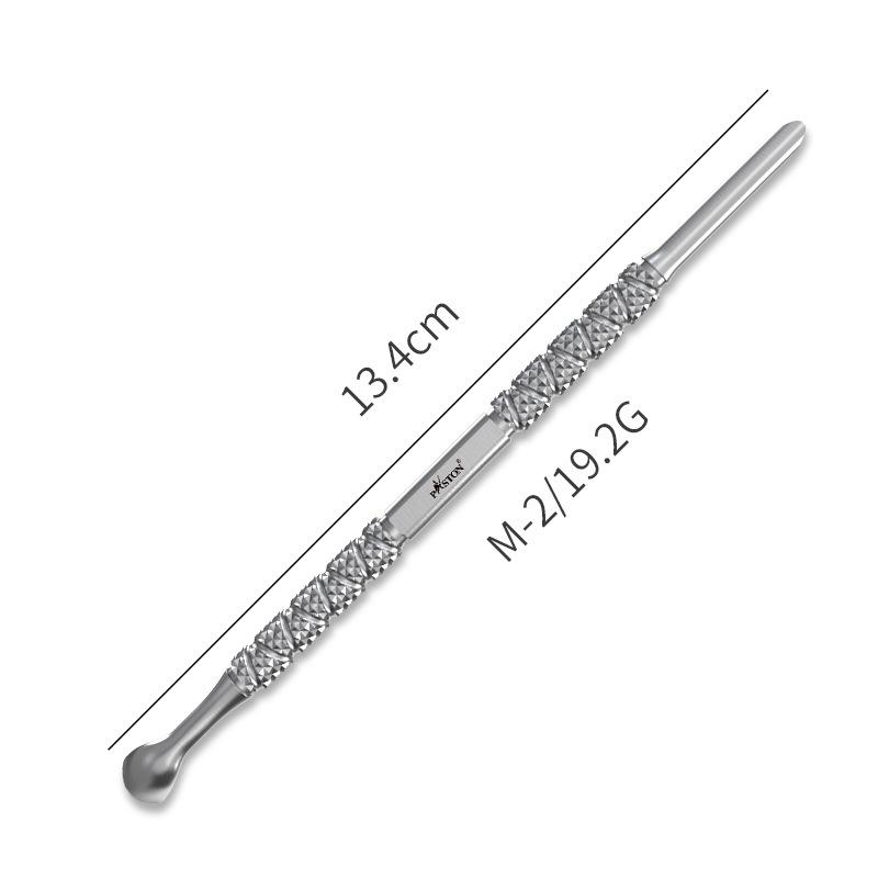 Двусторонний пушер и ремувер для кутикулы из нержавеющей стали для маникюрных салонов High-Quality Craftsmanship / Nail Steel Pusher
Двусторонний пушер и ремувер для кутикулы из нержавеющей стали для маникюрных салонов High-Quality Craftsmanship / Nail Steel Pusher