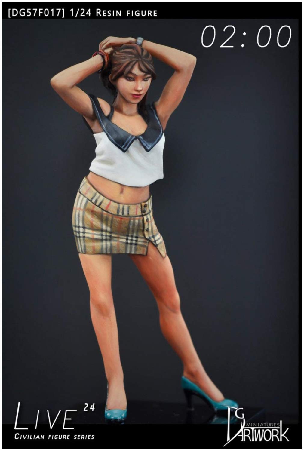 DG Artwork Civilian Figure Series LIVE Unpainted Resin Assembly Kit DG75F017 1/24 24-0200
DG Artwork Civilian Figure Series LIVE Unpainted Resin Assembly Kit DG75F017 1/24 24-0200