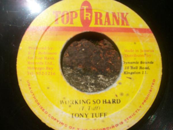 7inch Record TONY TUFF Working So Hard NONE Top Rank Jamaica Reggae Ska Dub Used
7inch Record TONY TUFF Working So Hard NONE Top Rank Jamaica Reggae Ska Dub Used