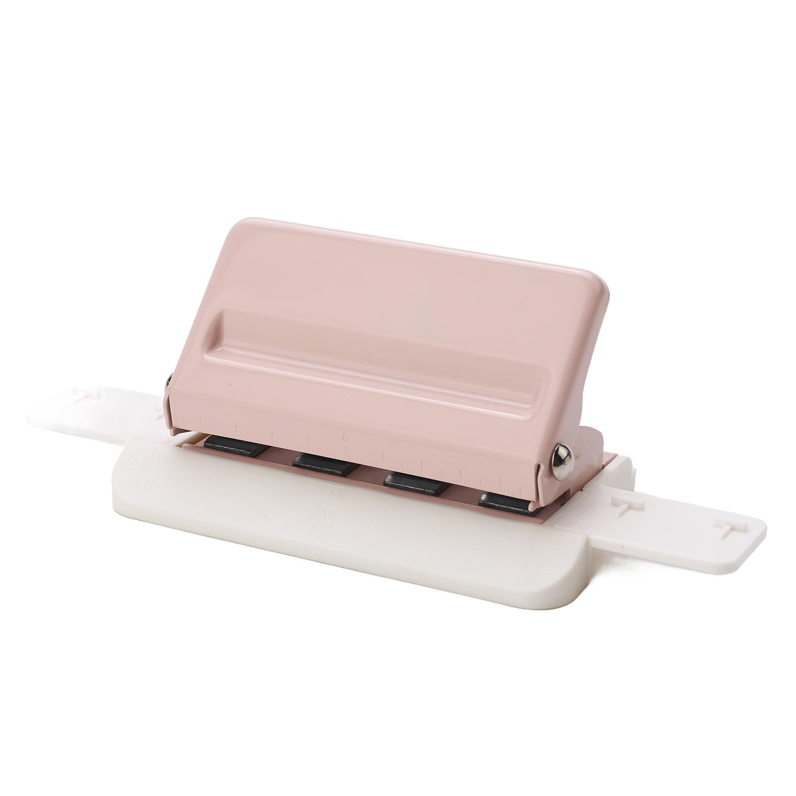 KW- Handheld Mushroom 4 Holes Punch Puncher Paper Cutter with Ruler 3 Sheets Punch Capacity for Home School Students Supplies
KW- Handheld Mushroom 4 Holes Punch Puncher Paper Cutter with Ruler 3 Sheets Punch Capacity for Home School Students Supplies