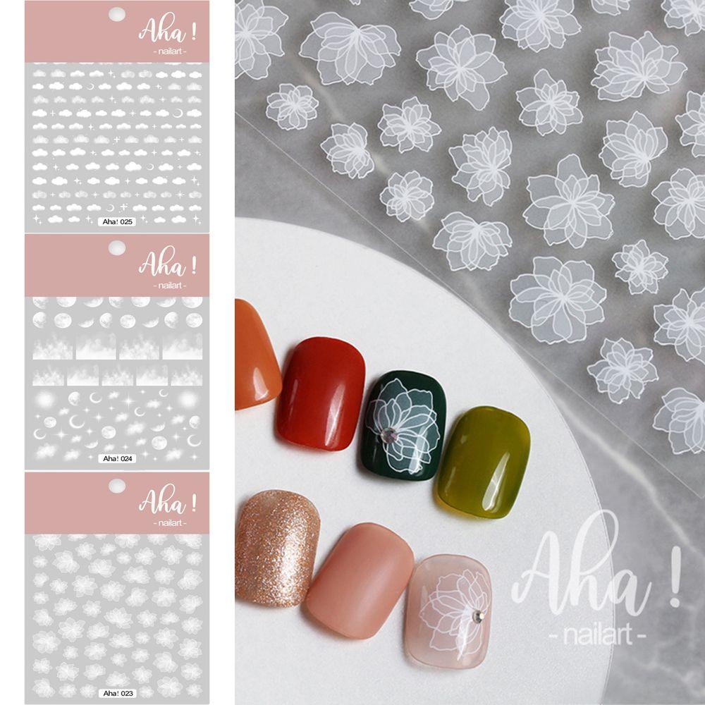 for Woman Girls Nail Design Nail Decoration Self-Adhesive White Cloud Nail Art Stickers Decals
for Woman Girls Nail Design Nail Decoration Self-Adhesive White Cloud Nail Art Stickers Decals