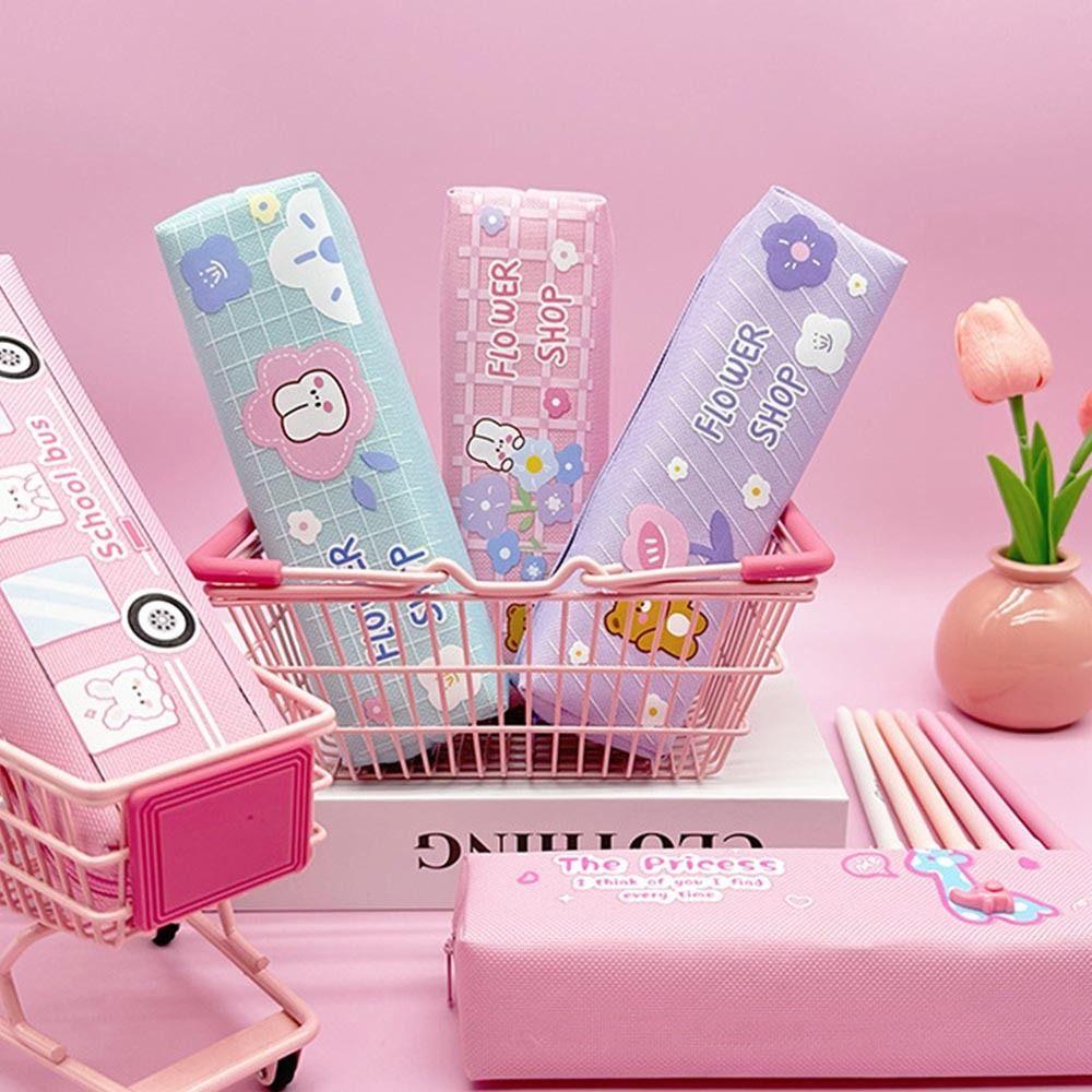 Stationery Bag Cartoon Pen Bag High Capacityolor Pen Holder Pen Storage Case School Stationery
Stationery Bag Cartoon Pen Bag High Capacityolor Pen Holder Pen Storage Case School Stationery