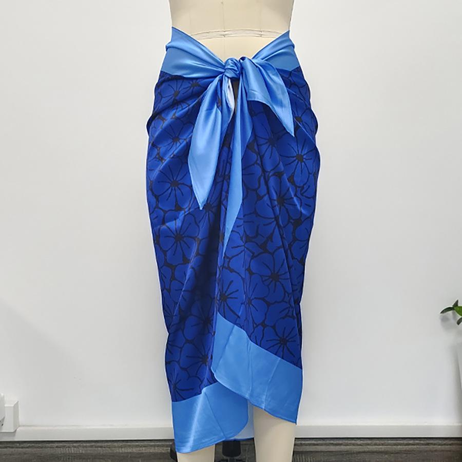 Праздничная миди-юбка с цветочным принтом на завязках, облегающее пляжное платье One Size
Праздничная миди-юбка с цветочным принтом на завязках, облегающее пляжное платье One Size