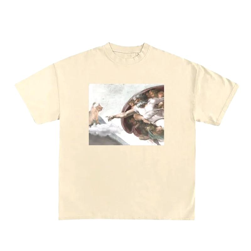 2025Autumn and Winter Heavy Pure Cotton Brand Funny Pattern Printing T-shirt Men s and Women s Comfortable and Versatile T-shirt S
2025Autumn and Winter Heavy Pure Cotton Brand Funny Pattern Printing T-shirt Men s and Women s Comfortable and Versatile T-shirt S