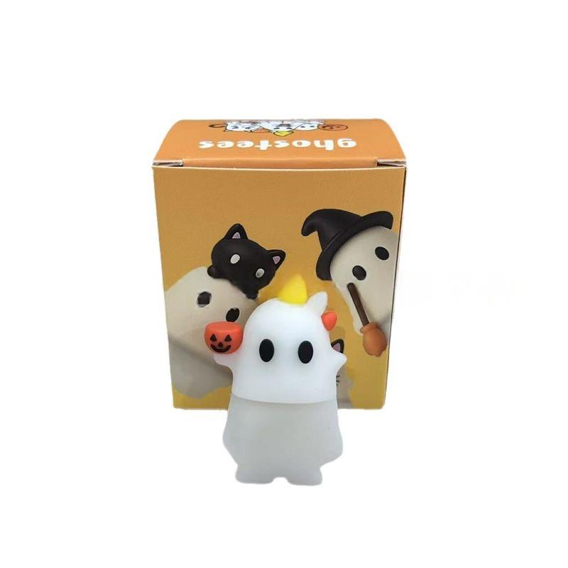 Ghostees Mystery Phone Buddy, Stick-On Halloween Ghost & Pumpkin Cling Decoration Phone Topper Peel-and-Stick Design Figurine
Ghostees Mystery Phone Buddy, Stick-On Halloween Ghost & Pumpkin Cling Decoration Phone Topper Peel-and-Stick Design Figurine