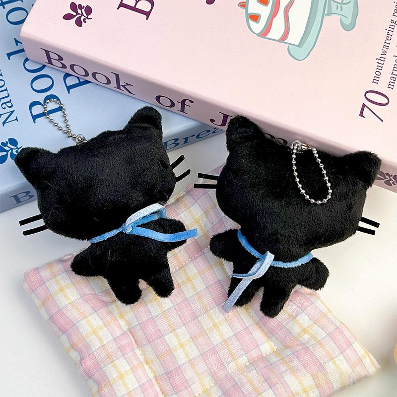 Kawaii Black Cat Plush Keychain Cute Stuffed Doll Keyring School Bag Pendant Bag Hanging Decoration Key Holder Kid Gifts one size
Kawaii Black Cat Plush Keychain Cute Stuffed Doll Keyring School Bag Pendant Bag Hanging Decoration Key Holder Kid Gifts one size