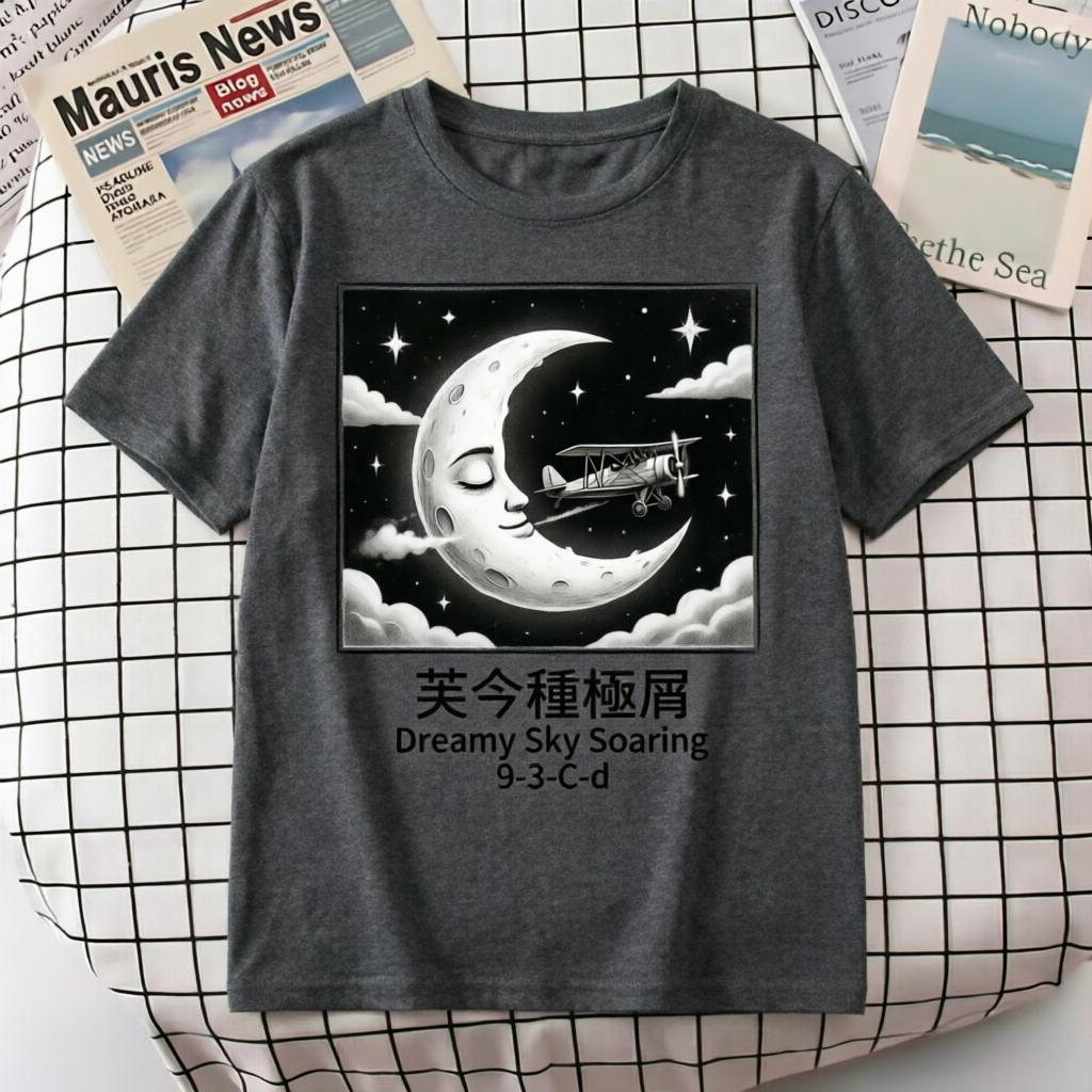 Minimalist Black White Night Sky Graphic Tee Casual Cotton TShirt for Unisex Women 4XL
Minimalist Black White Night Sky Graphic Tee Casual Cotton TShirt for Unisex Women 4XL