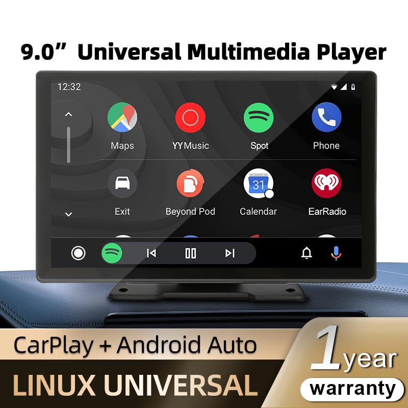 Беспроводной CarPlay 9-дюймовый Android Auto Car Radio Мультимедиа Видеоплеер IPS Сенсорный экран Bluetooth MirrorLink Универсальный
Беспроводной CarPlay 9-дюймовый Android Auto Car Radio Мультимедиа Видеоплеер IPS Сенсорный экран Bluetooth MirrorLink Универсальный