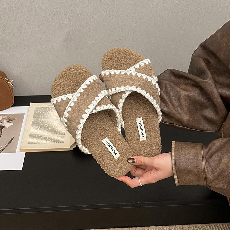 2025 autumn and winter new ethnic style woven cross-strap open-toed cotton slippers flat-bottomed slippers outer cotton slippers 40 хаки
2025 autumn and winter new ethnic style woven cross-strap open-toed cotton slippers flat-bottomed slippers outer cotton slippers 40 хаки
