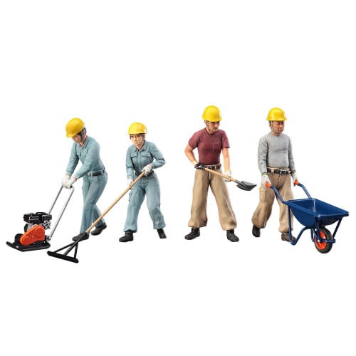 Hasegawa 1/35 Construction Machinery Series Construction Worker Set A Пластиковая модель WM03
Hasegawa 1/35 Construction Machinery Series Construction Worker Set A Пластиковая модель WM03