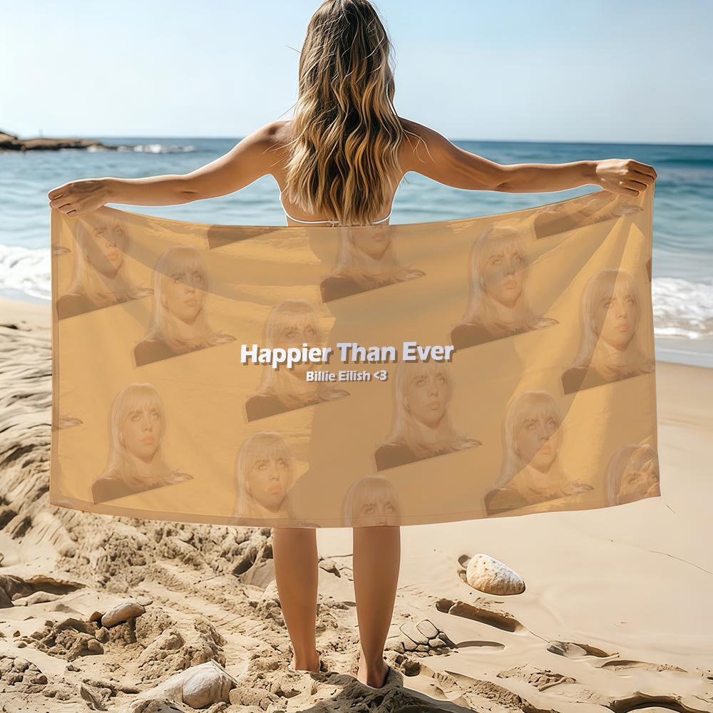 B-Billies Hit Me Hard Soft E-Eilish Towel Beach Towel Oversized Quick Dry Towel Absorbent Soft Swim BeachTowels for Men Women W30*H60(CM)
B-Billies Hit Me Hard Soft E-Eilish Towel Beach Towel Oversized Quick Dry Towel Absorbent Soft Swim BeachTowels for Men Women W30*H60(CM)