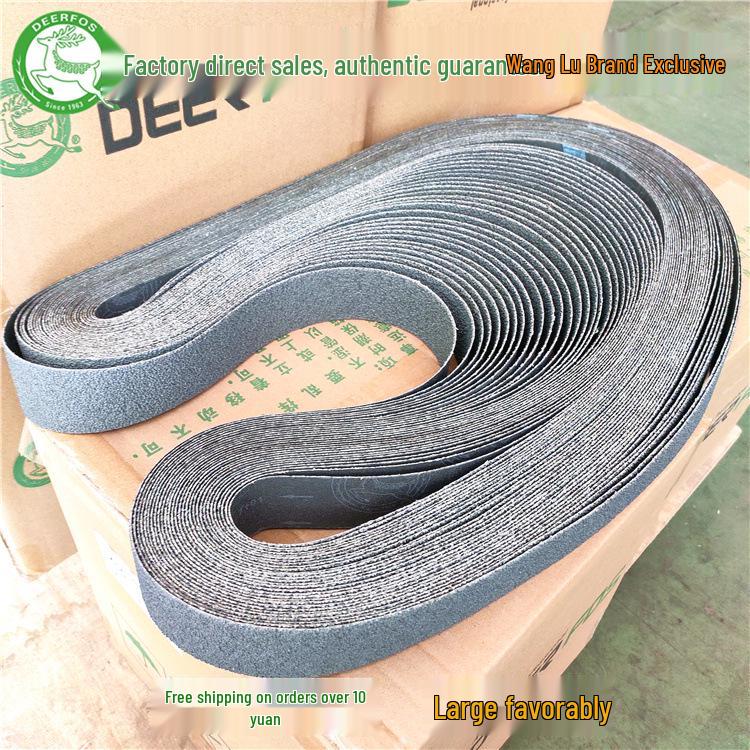 Deer Brand JX390 Silicon Carbide Sanding Belt for Titanium Alloy & Steel
Deer Brand JX390 Silicon Carbide Sanding Belt for Titanium Alloy & Steel