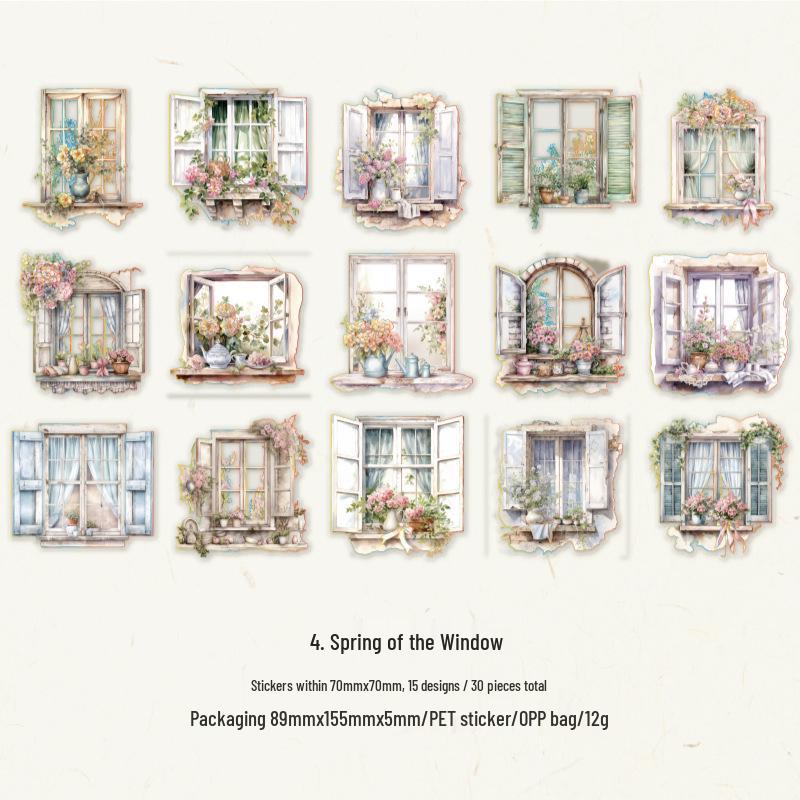 Luminous Garden Series - Hot Stamping PET Stickers for Journals and Collages (6 Styles)
Luminous Garden Series - Hot Stamping PET Stickers for Journals and Collages (6 Styles)