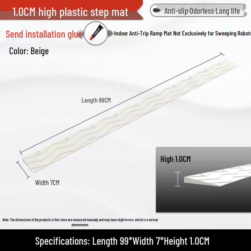 Внутренняя накладка-пандус для дверных проемов и лестниц - Безопасна для роботов-пылесосов
Внутренняя накладка-пандус для дверных проемов и лестниц - Безопасна для роботов-пылесосов