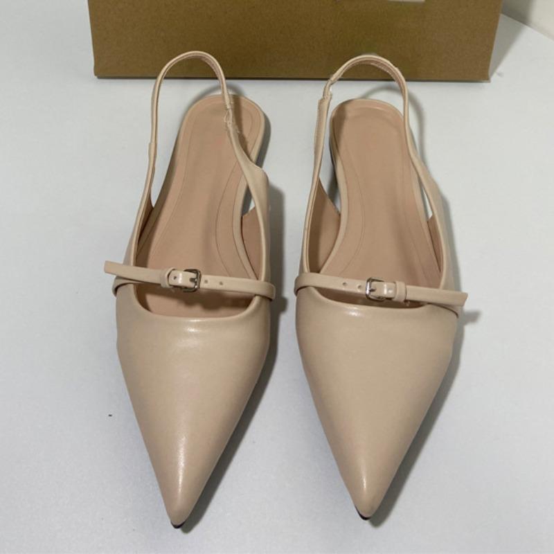 Летние женские сандалии на плоской подошве с острым носком и ремешком на спине, брендовый дизайн, удобная повседневная женская обувь с открытой пяткой 38 бежевый
Летние женские сандалии на плоской подошве с острым носком и ремешком на спине, брендовый дизайн, удобная повседневная женская обувь с открытой пяткой 38 бежевый