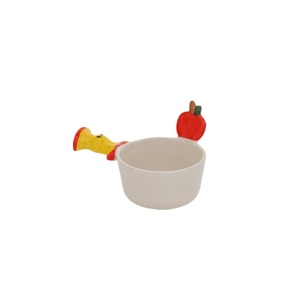 Cartoon Ceramic Bowl with Handle Fruit Salad Bowl Yogurt Bowl Dessert Bowl Household Style D
Cartoon Ceramic Bowl with Handle Fruit Salad Bowl Yogurt Bowl Dessert Bowl Household Style D