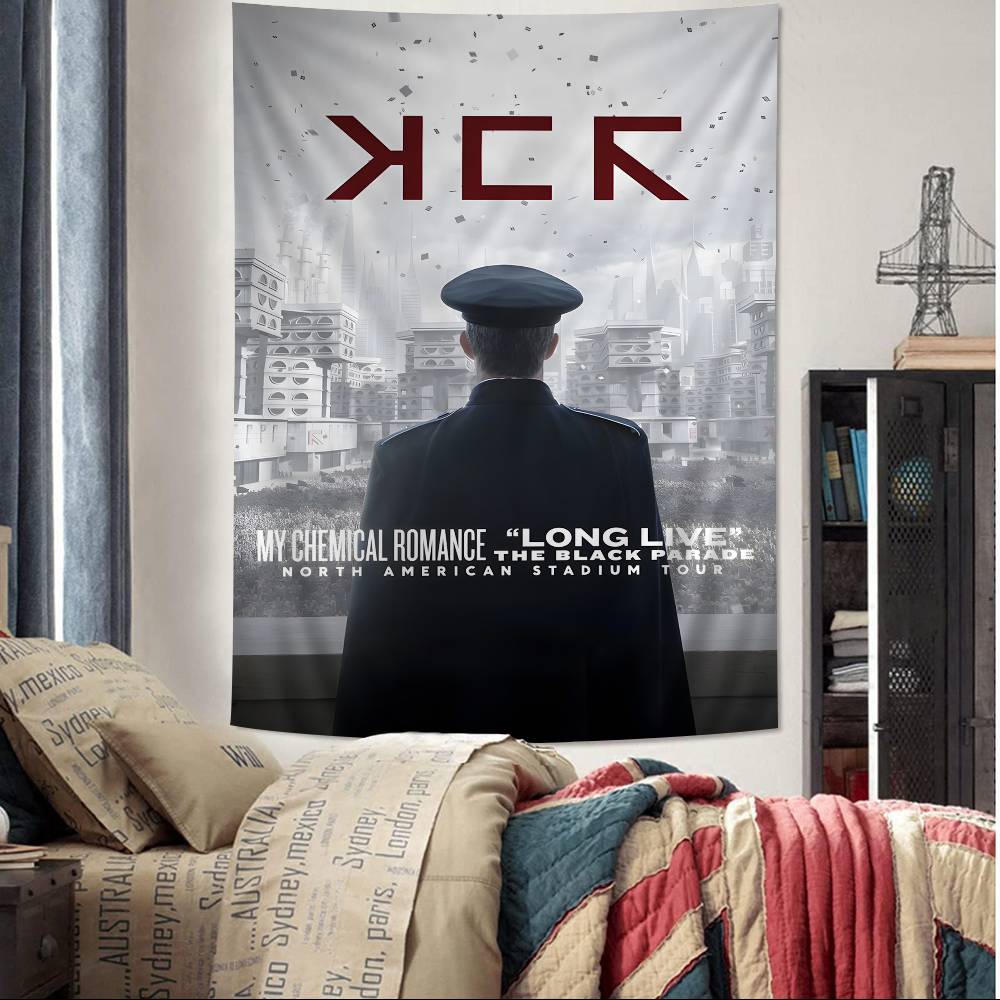Band My CChemical RRomance Colorful Tapestry Wall Hanging Bohemian Wall Tapestries Mandala Wall Hanging Sheets 74x94cm(29x37in)
Band My CChemical RRomance Colorful Tapestry Wall Hanging Bohemian Wall Tapestries Mandala Wall Hanging Sheets 74x94cm(29x37in)