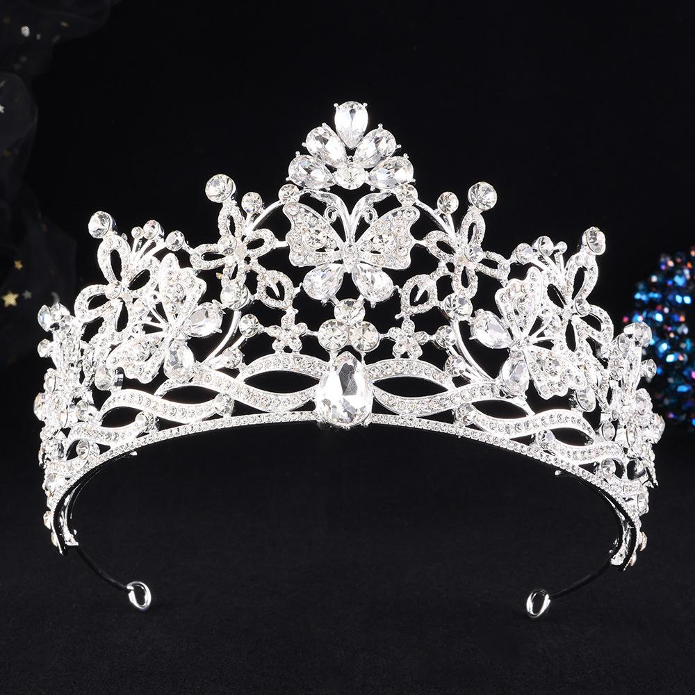 DIEZI Luxury Butterfly AB Rhinestone Crystal Tiara For Women Wedding Party Elegant Bridal Bride Crown Jewelry Hair Accessories
DIEZI Luxury Butterfly AB Rhinestone Crystal Tiara For Women Wedding Party Elegant Bridal Bride Crown Jewelry Hair Accessories