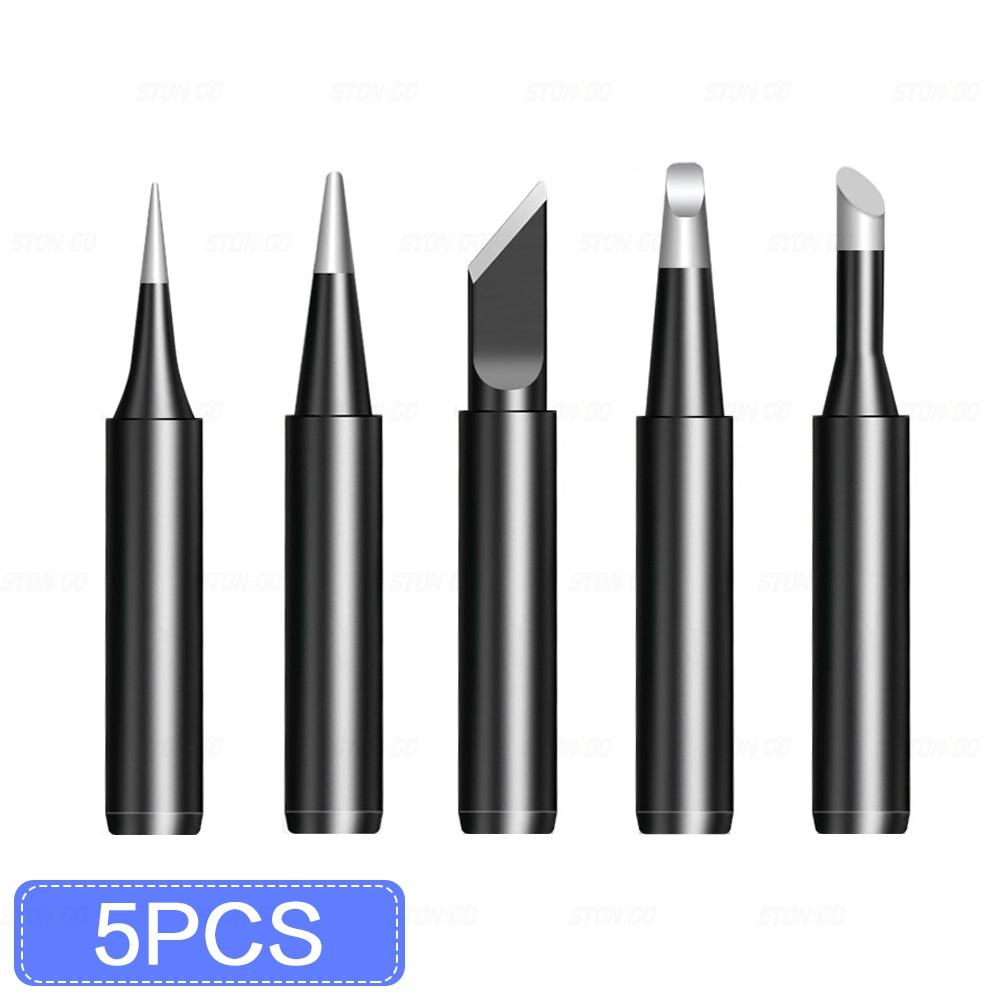 STONEGO Soldering Iron Tips Soldering Bits Black Alloy Plating Suitable for 900M, 936, 937, 938, 969, 8586, 852D
STONEGO Soldering Iron Tips Soldering Bits Black Alloy Plating Suitable for 900M, 936, 937, 938, 969, 8586, 852D
