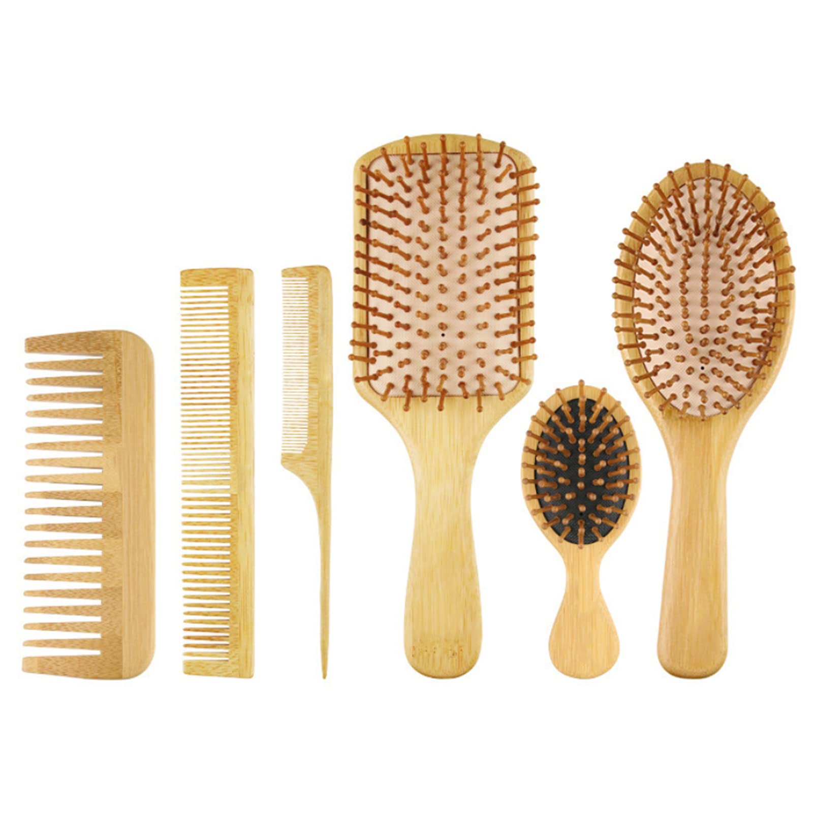 YUMENG Wooden Hair Comb Slap Massage Brush Hairbrush Airbag Massage Comb Anti-Static Hair Brush Scalp Massage Comb Hair Styling Tool
YUMENG Wooden Hair Comb Slap Massage Brush Hairbrush Airbag Massage Comb Anti-Static Hair Brush Scalp Massage Comb Hair Styling Tool