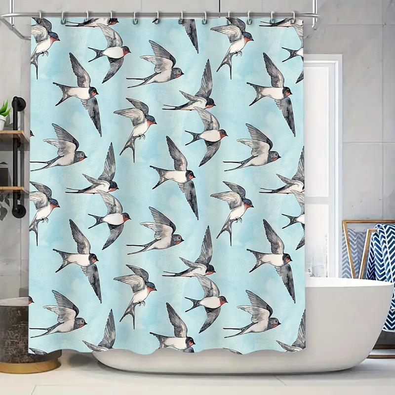 Bathroom Curtain Floral Vintage Blue Shower Curtains For Bathroom Farmhouse Decor Rustic Washable Waterproof Home Textile W60H190(CM)-1 Pcs
Bathroom Curtain Floral Vintage Blue Shower Curtains For Bathroom Farmhouse Decor Rustic Washable Waterproof Home Textile W60H190(CM)-1 Pcs