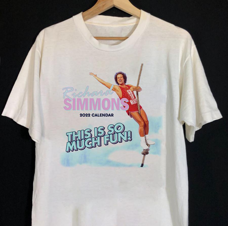 Richard Simmons This Is So Much Fun Unisex T-Shirt Cotton Full Size MC008 Unisex T-Shirt XXL
Richard Simmons This Is So Much Fun Unisex T-Shirt Cotton Full Size MC008 Unisex T-Shirt XXL