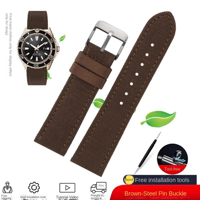 For Casio Forester FT-500WC Vintage Classic Forester Nylon Strap Watch Chain Seiko SKX007 SKX009 Canvas Leather Sport Watchband 19mm
For Casio Forester FT-500WC Vintage Classic Forester Nylon Strap Watch Chain Seiko SKX007 SKX009 Canvas Leather Sport Watchband 19mm