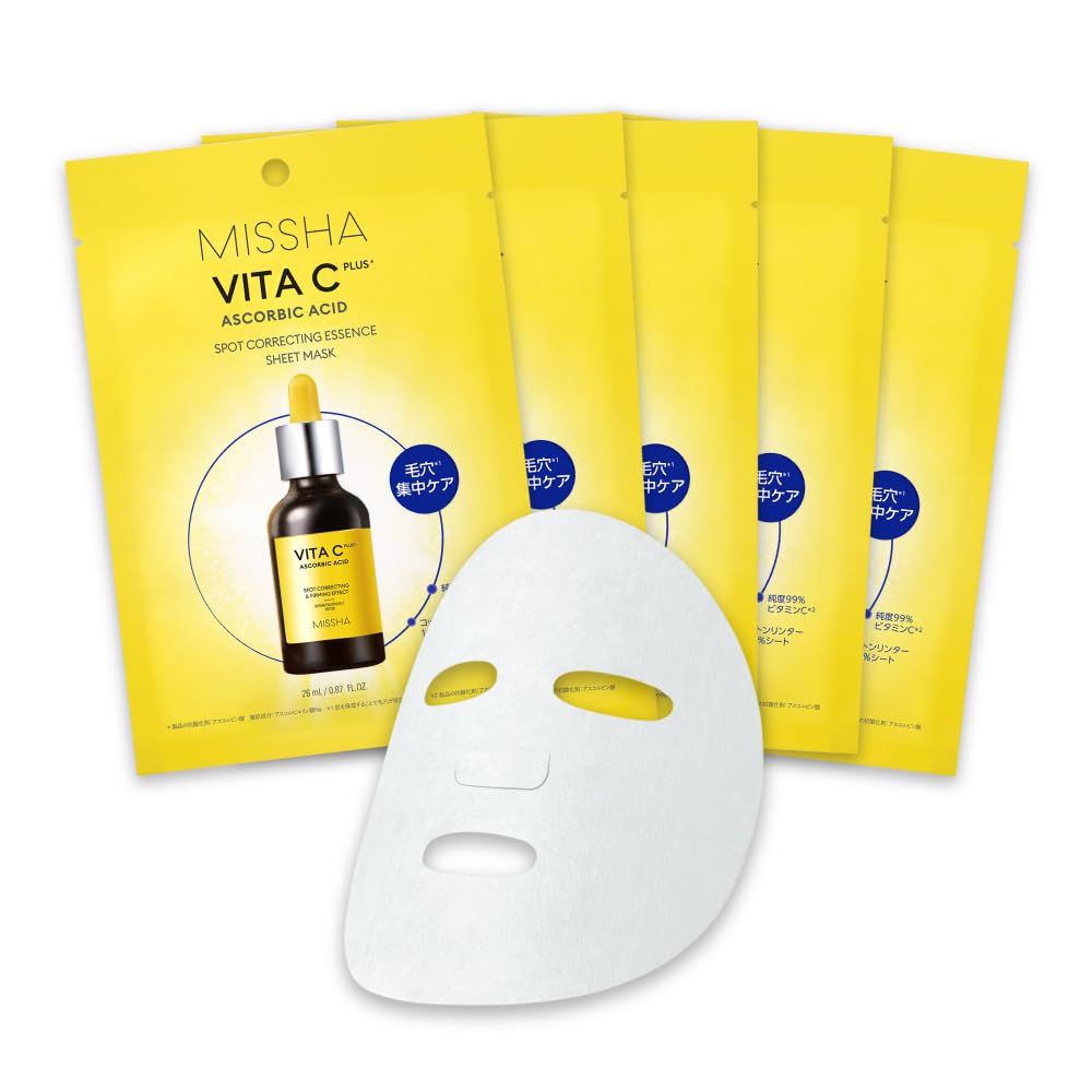 MISSHA Vita Sea Plus Эссенциальная маска (Набор из 5 предметов)
MISSHA Vita Sea Plus Эссенциальная маска (Набор из 5 предметов)