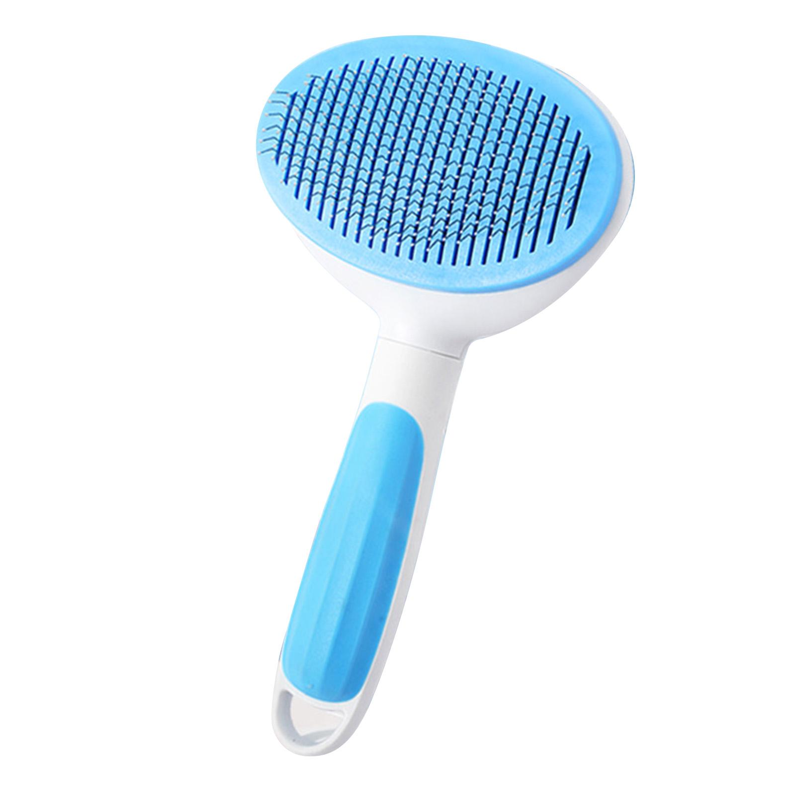 Pet Grooming Brush Multipurpose Stainless Steel Needle Detangling Removes Knots Dog Slicker Brush
Pet Grooming Brush Multipurpose Stainless Steel Needle Detangling Removes Knots Dog Slicker Brush