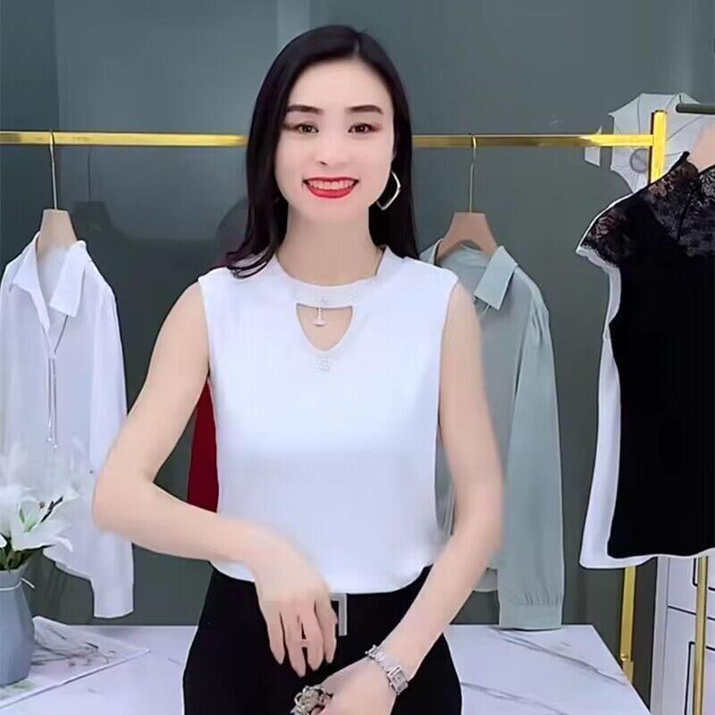 2026 Spring/Summer Beaded Sleeveless Camisole Top M (80-90 jin) белый
2026 Spring/Summer Beaded Sleeveless Camisole Top M (80-90 jin) белый