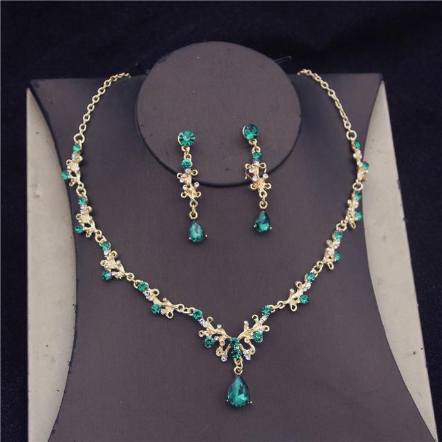 Весільні набори ювелірних прикрас у стилі бароко. Жіночий комплект намиста для нареченої. Модні намиста з сережками. Весільний комплект ювелірних виробів. зелений
Весільні набори ювелірних прикрас у стилі бароко. Жіночий комплект намиста для нареченої. Модні намиста з сережками. Весільний комплект ювелірних виробів. зелений